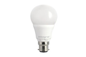 B22 Bulbs - Integral Gls Bulb B22 470Lm 4.8W 2700K Dimmable 240 Beam Frosted (ILGLSB22DC020)