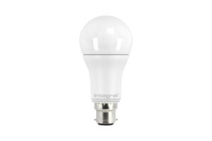 B22 Bulbs - Integral Gls Bulb B22 1055Lm 10.5W 2700K Dimmable 220 Beam Frosted (ILGLSB22DC024)
