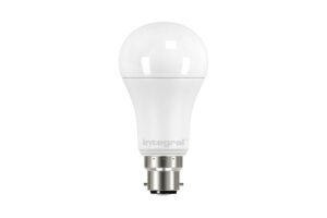 B22 Bulbs - Integral Gls Bulb B22 1521Lm 14W 2700K Dimmable 240 Beam Frosted (ILGLSB22DC033)