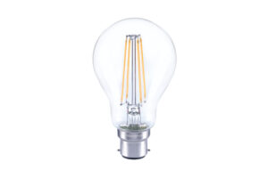 B22 Bulbs - Integral Omni Filament Gls Bulb B22 806Lm 7.3W 2700K Dimmable 320 Beam Clear Full Glass (ILGLSB22DC055)