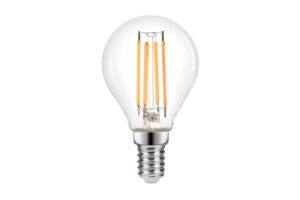 E14 Bulbs - Integral Omni Filament Golf Ball Bulb E14 470Lm 3.4W 2700K Dimmable 320 Beam Clear Full Glass (ILGOLFE14D060)
