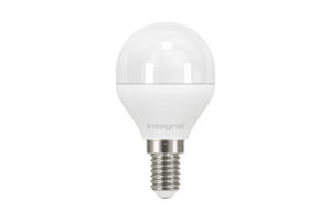 E14 Bulbs - Integral Golf Ball Bulb E14 470Lm 4.2W 2700K Non-Dimm 240 Beam Frosted (ILGOLFE14NC016)