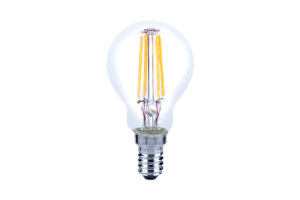 E14 Bulbs - Integral Omni Filament Golf Ball Bulb E14 470Lm 4.2W 2700K Non-Dimm 320 Beam Clear (ILGOLFE14NC028)