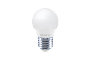 E27 Bulbs - Integral Golf Ball Bulb E27 470Lm 4.2W 2700K Dimmable 240 Beam Frosted (ILGOLFE27DC043)