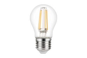 E27 Bulbs - Integral Omni Filament Golf Ball Bulb E27 470Lm 3.4W 2700K Dimmable 320 Beam Clear Full Glass (ILGOLFE27DC061)