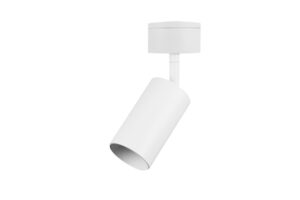 Integral Spotlight S1 56Mm Diameter 100Mm Length Gu10 Led Base Surface Mounted Adjustable White