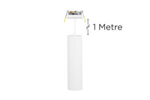 Integral Spotlight S2 65Mm Diameter 235Mm Length Gu10 Led Recessed Mounted 70Mm