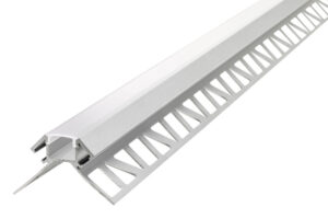 Integral Profile Corner Surface Mount 1M Frosted Diffuser Include 2 Endcaps
