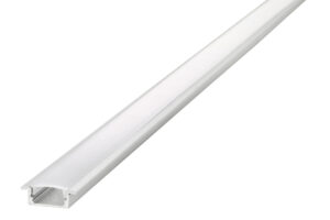 Integral Profile Recessed 1M Frosted Diffuser 23.2 X 7.9Mm Include 2 Endcaps And 2 Mounting Brackets