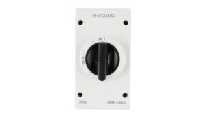 Timeguard IP65 DC Rotary Isolator Switch - 4 Pole 16A