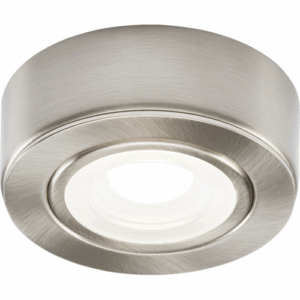 Knightsbridge 230V 2W LED Under Cabinet Light with Adjustable CCT - Brushed Chrome