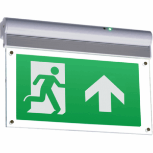 Exit Signs - Knightsbridge 230V IP20 Wall or Ceiling Mounted LED Emergency Exit Sign (EMEXITL)