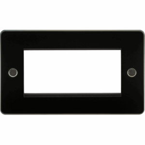 Knightsbridge 4G Modular Faceplate - Gunmetal