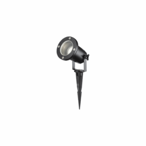 ML Accessories - Knightsbridge 230V IP65 GU10 Ground Spike Black (GUSPBK)