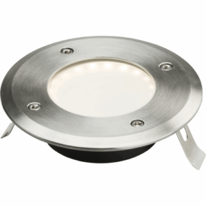 Ground & Drive Over - Knightsbridge 230V IP65 1.7W LED White Ground / Deck Light - 3000K (LEDM08WW1)