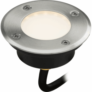Ground & Drive Over - Knightsbridge 230V IP65 1.7W LED Ground/ Deck Light - 3000K (LEDM09WW)