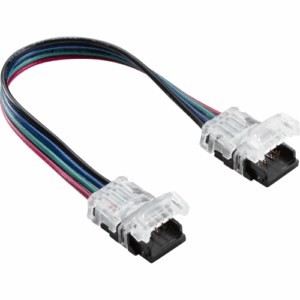 Knightsbridge 12V / 24V LED Flex Strip to Strip 150mm Connector - RGB / CCT