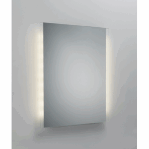 Knightsbridge Battery Operated IP44 LED Edge Lit Bathroom Mirror