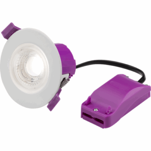 Integrated Downlights - Knightsbridge RenuLED Fixed 6W IP65 Fire-rated LED Downlight with 3 x CCT (RE6CTF)