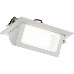 Knightsbridge SARA 230V IP20 LED Recessed Tri-Wattage and CCT Wallwasher 30/ 35/ 40W
