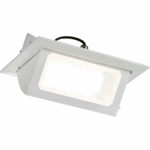 Knightsbridge SARA 230V IP20 LED Recessed Tri-Wattage and CCT DALI Wallwasher 30/ 35/ 40W