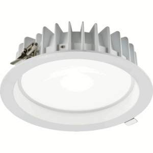 Knightsbridge SEREN 230V IP40 LED Recessed Tri-Wattage and CCT 0-10V Downlight 30/ 35/ 40W