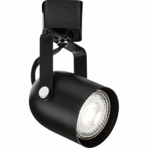 Knightsbridge Single Circuit - Knightsbridge 230V GU10 Track Spotlight - Black (TRKSP9ABK)