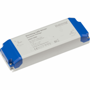 LED Drivers - Knightsbridge IP20 24V 100W DC Dimmable LED Driver - Constant Voltage (24DC100D)