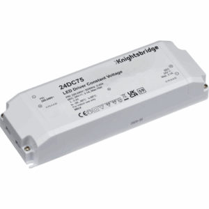 LED Drivers - Knightsbridge IP20 24V 75W DC LED Driver - Constant Voltage (24DC75)