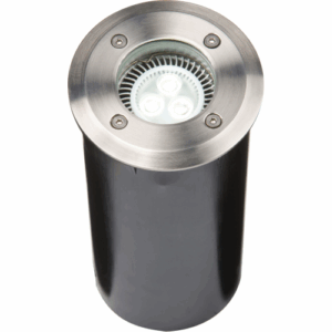 Ground & Drive Over - Knightsbridge 316WALK IP67 Stainless Steel Walkover Ground Light 230V (316WALK)