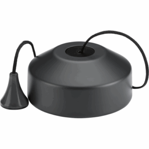 ML Accessories - Knightsbridge 10AX 2-way Pull Cord Switch - Anthracite (8300AT)