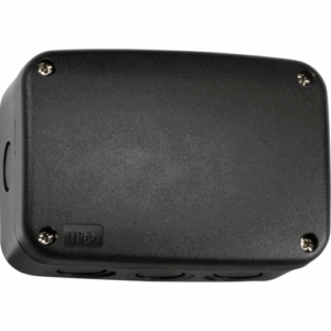 Knightsbridge IP66 Outdoor Enclosure, medium - Black