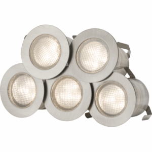 Knightsbridge IP65 230V 10 x 0.2w Warm White LED Kit 3000K