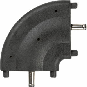 ML Accessories - Knightsbridge 24V DC PVC Right Angle Connector for LED Linkable Flat Striplights (LEDRACON)