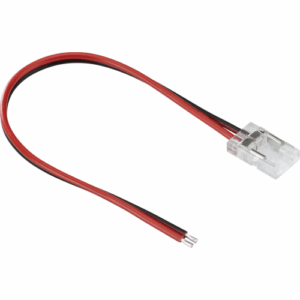 Knightsbridge 12V / 24V LED COB Flex Power Cable Connector - Single Colour