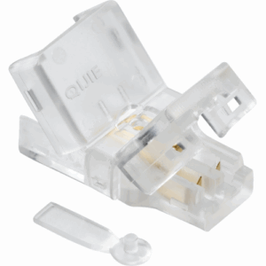 Knightsbridge 12V / 24V IP65 LED Flex Wire to Strip Connector - Single Colour