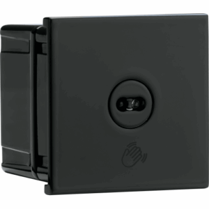 Knightsbridge 1G 1-WAY TOUCHLESS SWITCH MODULE 50 x 50mm - Black