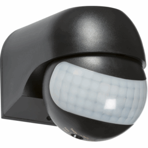 Knightsbridge IP44 180° Mini PIR Sensor - Black