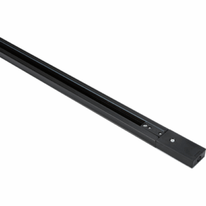 Knightsbridge Single Circuit - Knightsbridge 230V 10A Single Circuit Track Black 1Mtr (TRK1MABK)