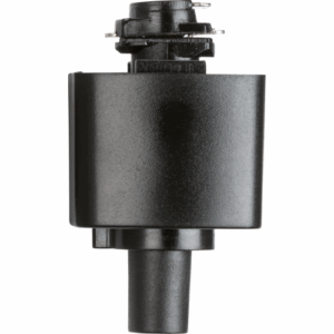 Knightsbridge Single Circuit - Knightsbridge 230V Track Adaptor Black (TRKAD1BK)