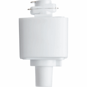 Knightsbridge Single Circuit - Knightsbridge 230V Track Adaptor White (TRKAD1W)