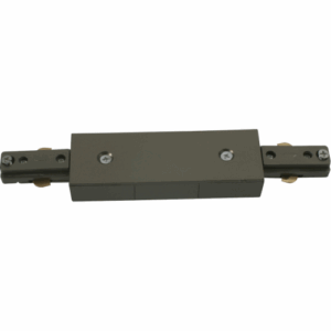 Knightsbridge Single Circuit - Knightsbridge 230V Track Connector - Satin Nickel (TRKC1S)