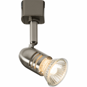 Knightsbridge Single Circuit - Knightsbridge 230V GU10 Track Spotlight - Brushed Chrome (TRKSP3ABC)