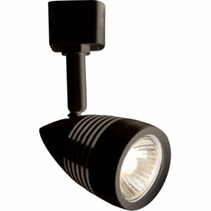 Knightsbridge Single Circuit - Knightsbridge 230V GU10 Track Spotlight - Black (TRKSP4ABK)