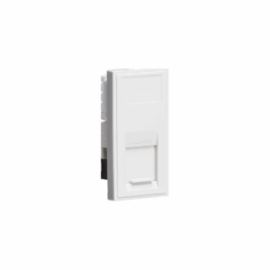 Knightsbridge UTP CAT6 RJ45 Outlet Module 25 x 50mm - White