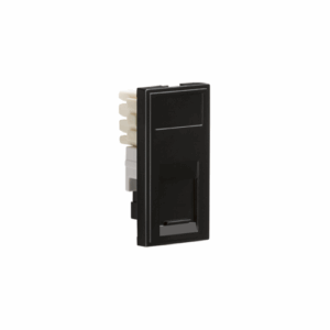 Knightsbridge RJ11 Outlet Module 25 x 50mm (IDC) - Black