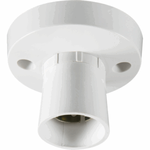 Knightsbridge T2 Straight Short Skirt BC Batten Holder 3-Terminals