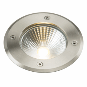 Ground & Drive Over - Knightsbridge 230V IP65 6W LED Stainless Steel Recessed Ground Light 3000K (LDGL6)