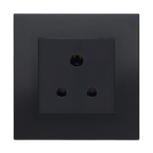 Retrotouch Aura 5A Lamp Socket - Matt Black