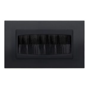 Retrotouch Aura Brush Plate Double - Matt Black